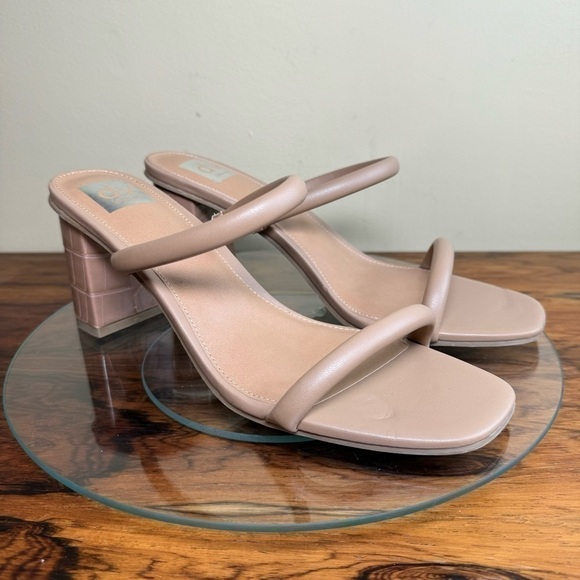 DV by Dolce Vita Halsty Double Band Mules in caramel - Picture 6 of 16